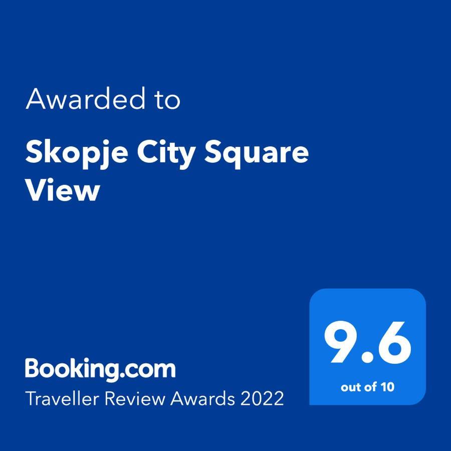 Skopje City Square View Eksteriør bilde